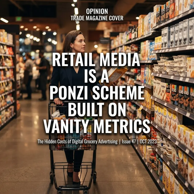 Retail Media is a Ponzi Scheme Built on Vanity Metrics