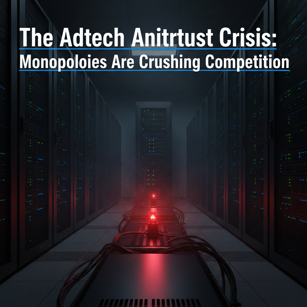 The Adtech Antitrust Crisis: Monopolies Are Crushing Competition