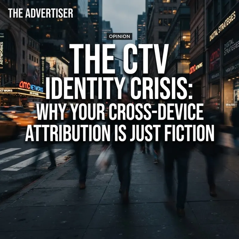 The CTV Identity Crisis: Why Your Cross-Device Attribution Is Just Fiction